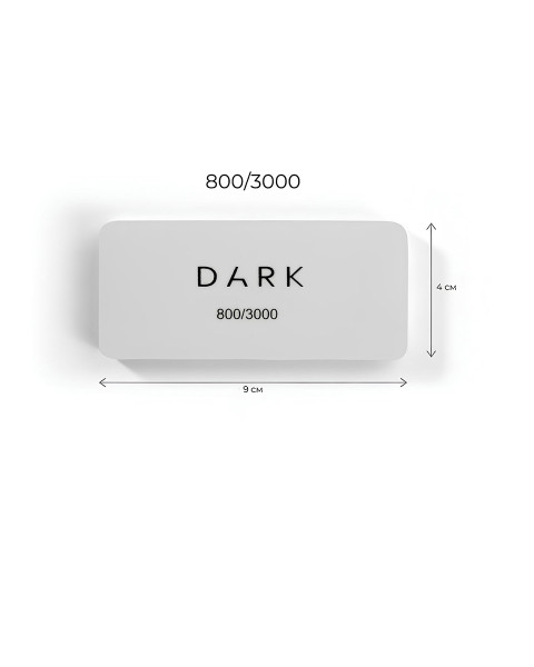 DARK Pilnik do polerowania - prostokątny 800/3000 grit