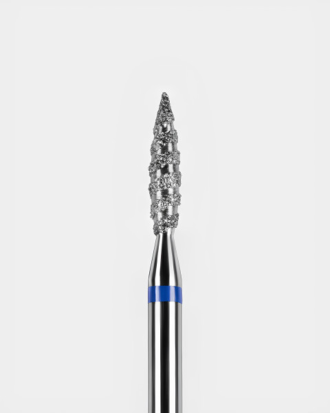 DARK Frez diamentowy №125 niebieski płomień tornado 023