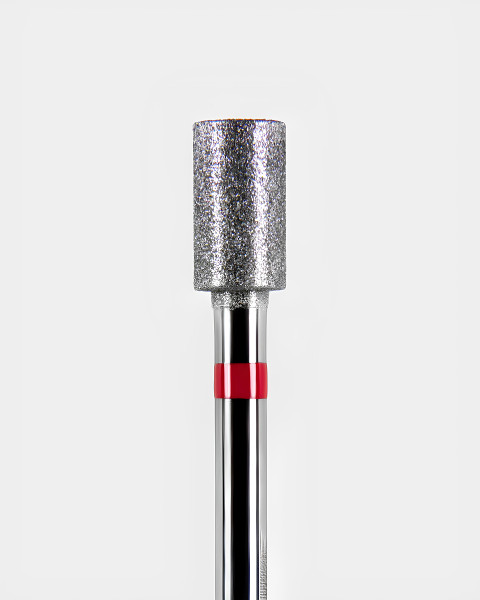 DARK Frez diamentowy №128 czerwony cylinder 043