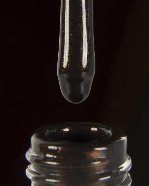 DARK Stamping Polish №45 brązowy metalik, 8 ml
