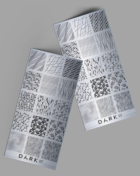 DARK Płytka do stemplowania 07