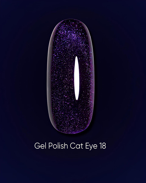 DARK Gel Polish Cat Eye 18, 6 ml